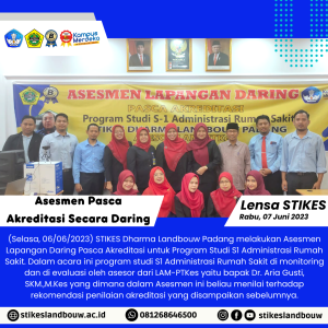 Read more about the article Asesmen Lapangan Daring Pasca Akreditasi