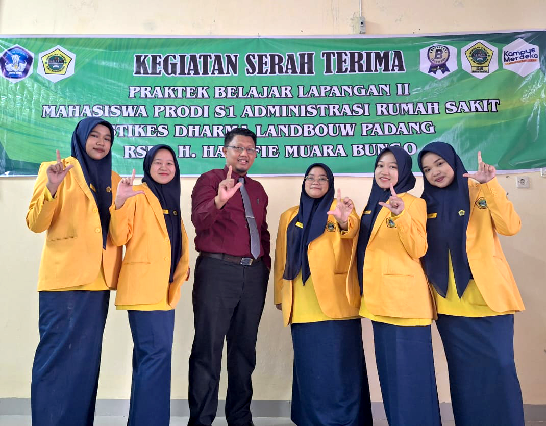 Read more about the article Penyerahan Mahasiswa Praktek Belajar Lapangan 2 Di RSUD H. Hanafie Muaro Bungo